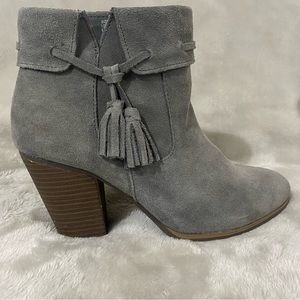 Gray Ankle Boots